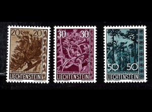 Liechtenstein: 1960, Heimatliche Bäume (IV)