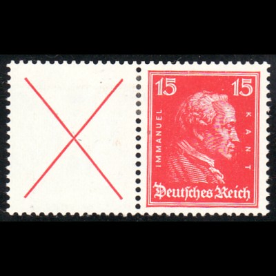 1927, Kant: X + 15 (M€ 150,-)