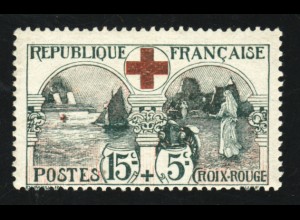 Frankreich: 1918, Rotes Kreuz (M€ 150,-)