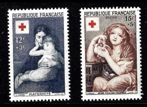 Frankreich: 1954, Rotes Kreuz