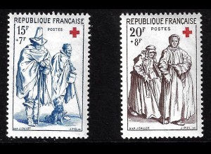 Frankreich: 1957, Rotes Kreuz