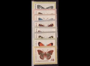 Bulgarien: 1962, Schmetterlinge