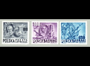 Polen: 1948, Flugpostausgabe (postfrisch, M€ 120,-)