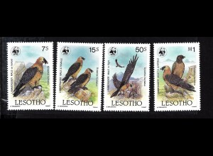 Lesotho: 1986, Bartgeier, (WWF-Ausgabe)