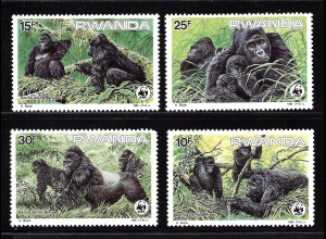 Ruanda: 1985, Gorilla (WWF-Ausgabe)