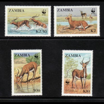 Sambia: 1987, Wasserböcke (WWF-Ausgabe)