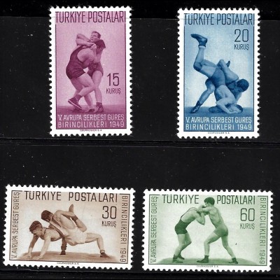 Türkei: 1949, Ringkampf-Europameisterschaft