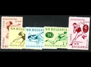 Bulgarien: 1958, Balkanspiele