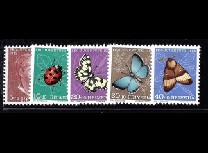 Schweiz: 1952, Pro Juventute (Insekten)