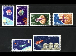 Rumänien: 1965, Weltraumfahrt und Mondforschung
