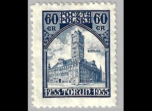 Polen: 1933, Rathaus in Thorn