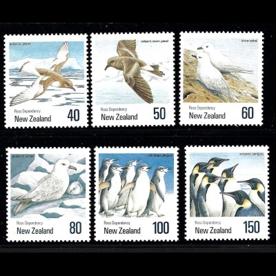 Neuseeland: 1990, Vögel der Antarktis