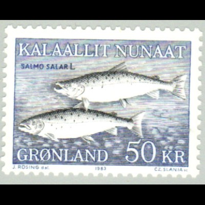 Grönland: 1981, Fischfang (Lachse)