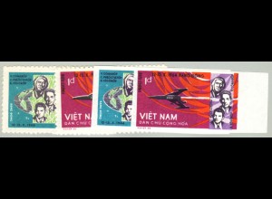 Nord-Vietnam: 1965, Weltraumschiff "Woschod" (gez. und ungezähnt; ohne Gummi verausgabt)