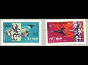 Nord-Vietnam: 1965, Weltraumschiff "Woschod" (ohne Gummi verausgabt)