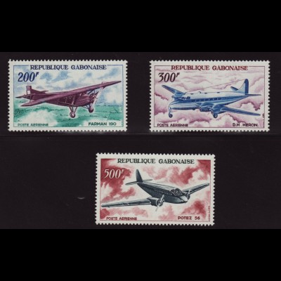 Gabun: 1967, Alte Flugzeuge