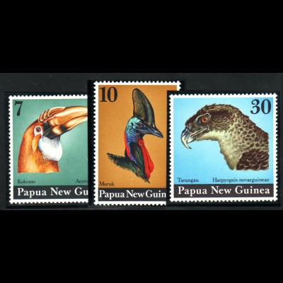 Papua Neuguinea: 1974, Vögel