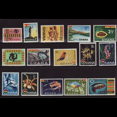 Ghana: 1959, Freimarken Nationale Symbole