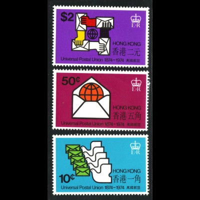 Hongkong: 1974, Weltpostverein (UPU)