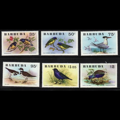 Antigua und Barbuda - Barbuda: 1976, Vögel