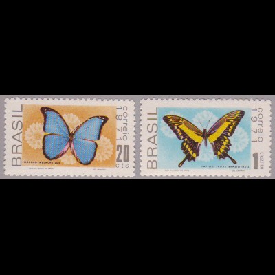 Brasilien: 1971, Schmetterlinge