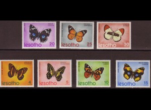 Lesotho: 1973, Schmetterlinge