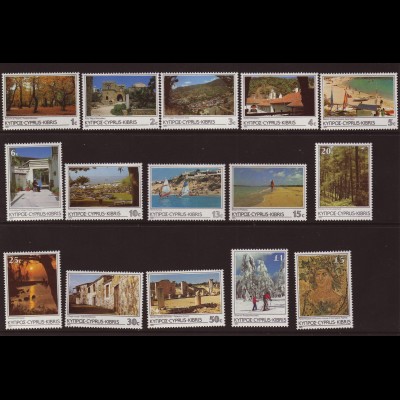 Zypern: 1985, Freimarken Tourismus