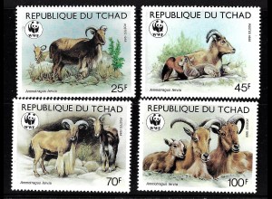 Tschad: 1988, Ziegen (WWF-Ausgabe)