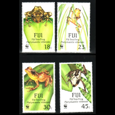 Fidschi-Inseln: 1988, Frösche (WWF-Ausgabe)