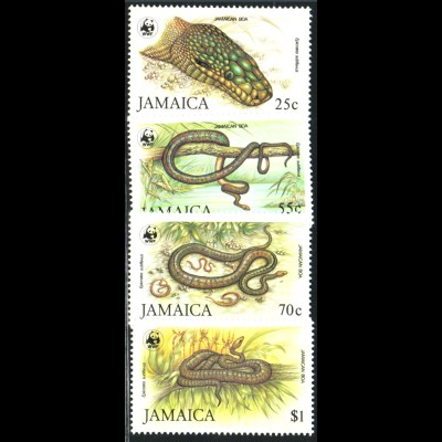 Jamaika: 1984, Schlangen (WWF-Ausgabe, M€ 70,-)