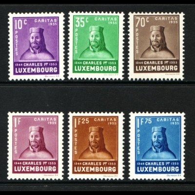 Luxemburg: 1935, Kinderhilfe (Karl I., postfrisch, M€ 150,-)