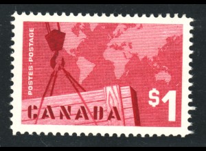 Kanada: 1963, Freimarke Export 1 $