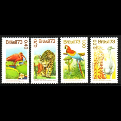 Brasilien: 1973, Tiere (hauptsächlich Vögel)