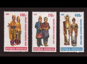Indonesien: 1987, Hochzeitsgewänder (I)