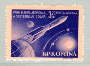 Rumänien: 1959, Raketenstart