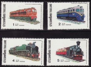 Thailand: 1977, Lokomotiven