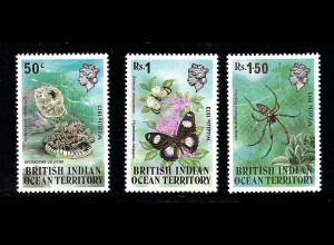 Britisches Territorium im Indischen Ozean: 1973, Tiere