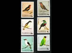 Sambia: 1977, Einheimische Vögel