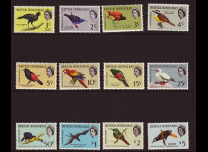 Belize (Britisch-Honduras): 1962, Freimarken Vögel