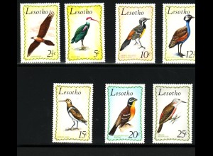 Lesotho: 1971, Vögel