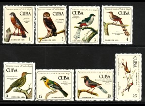 Kuba: 1971, Vögel