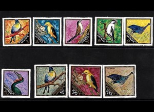Guinea: 1971, Einheimische Vögel