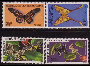 Zentralafrikanische Republik: 1976, Schmetterlinge