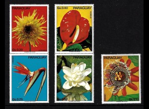 Paraguay: 1973, Blüten