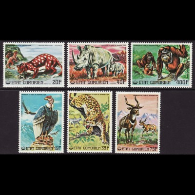 Komoren: 1976, Seltene Tiere