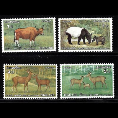 Thailand: 1976, Tierschutz (Säugetiere)