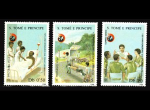 Sao Thomé und Principe: 1988, 125 Jahre Rotes Kreuz