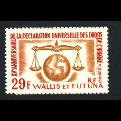 Wallis- und Futuna-Inseln: 1963, Allgemeine Erklärung der Menschenrechte