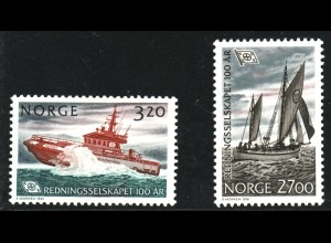 Norwegen: 1991, Rettung Schiffsbrüchiger (Rettungsschiffe)