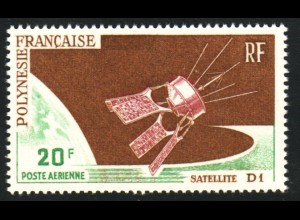 Französisch Polynesien: 1966, Satellit "D1"